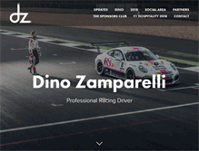 Tablet Screenshot of dinozamparelli.com